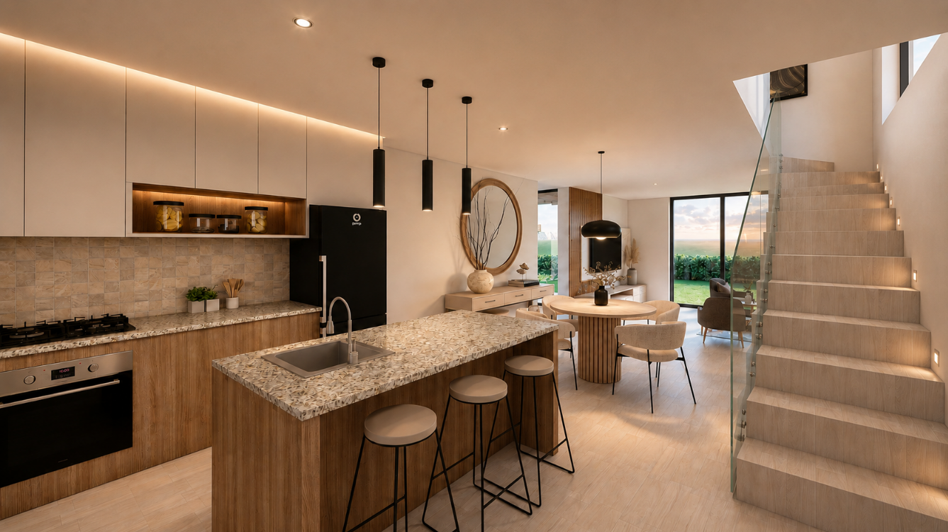 La Fontana - Cocina y comedor