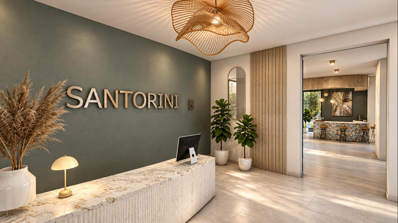 Santorini - Recepción