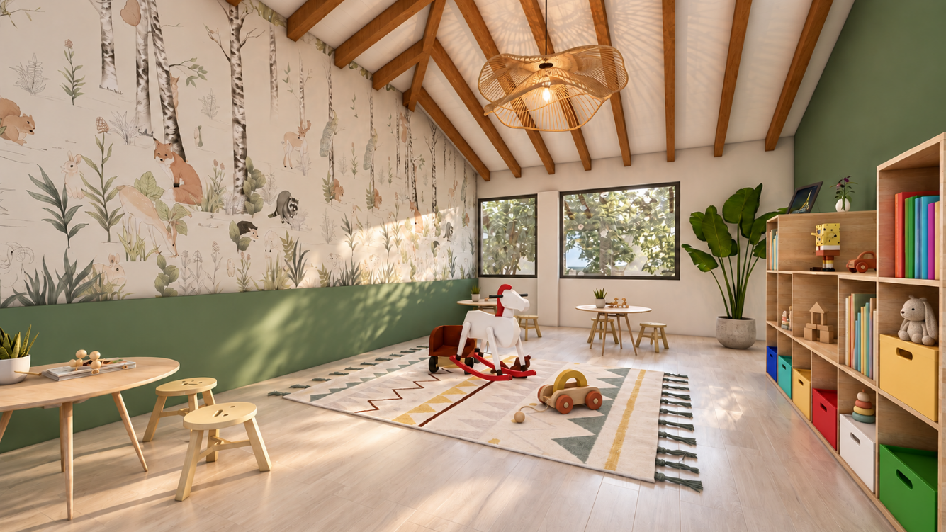 Santorini - Área infantil